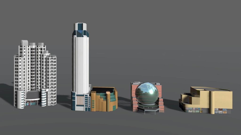 支持多类型三维模型数据